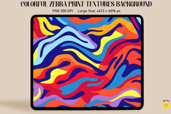 Abstract Zebra Skin Pattern Backgrounds