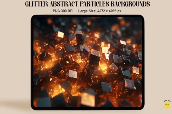 Elevate Your Designs with Abstract Brown Particles Backgrounds