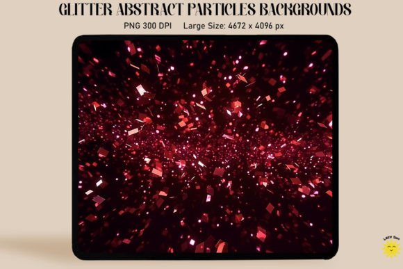 Elevate Your Visuals with Abstract Maroon Particles Backgrounds