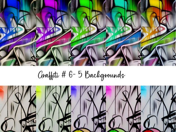 Graffiti Backgrounds # 6: Bold Visuals for Creative Projects