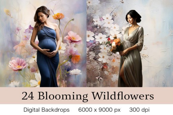 Transform Your Visuals with Dreamy Wildflower Backdrops