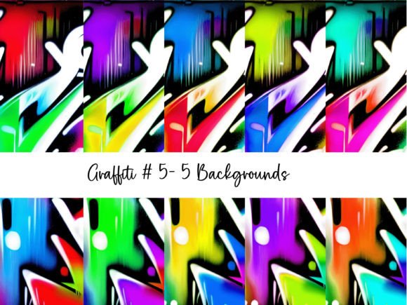 Unleash Vibrant Energy with Graffiti Backgrounds # 5