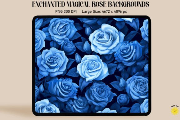 Unlocking the Allure of Mystery Blue Roses Backgrounds