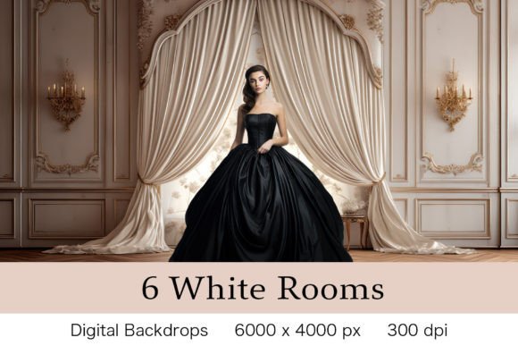 White Room Backgrounds: Clean Digital Backdrops